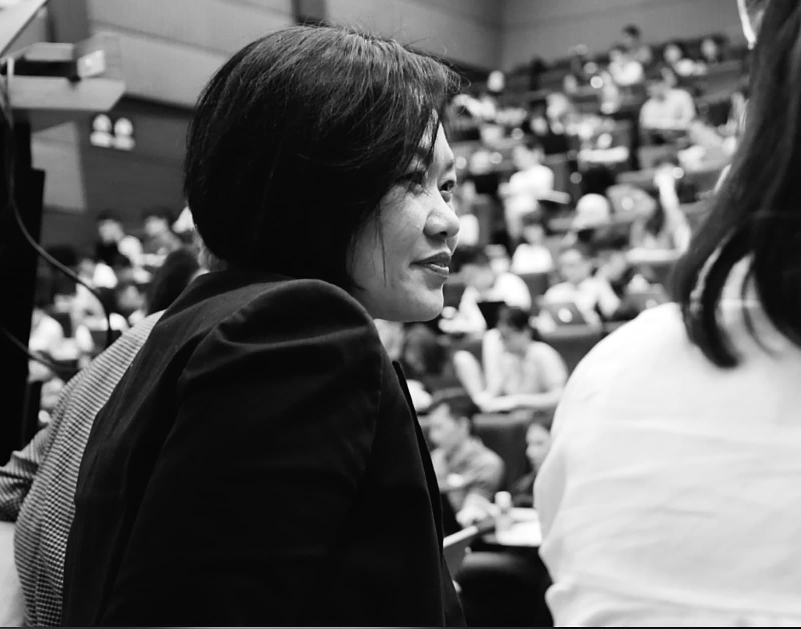 Pamela Lim with parents