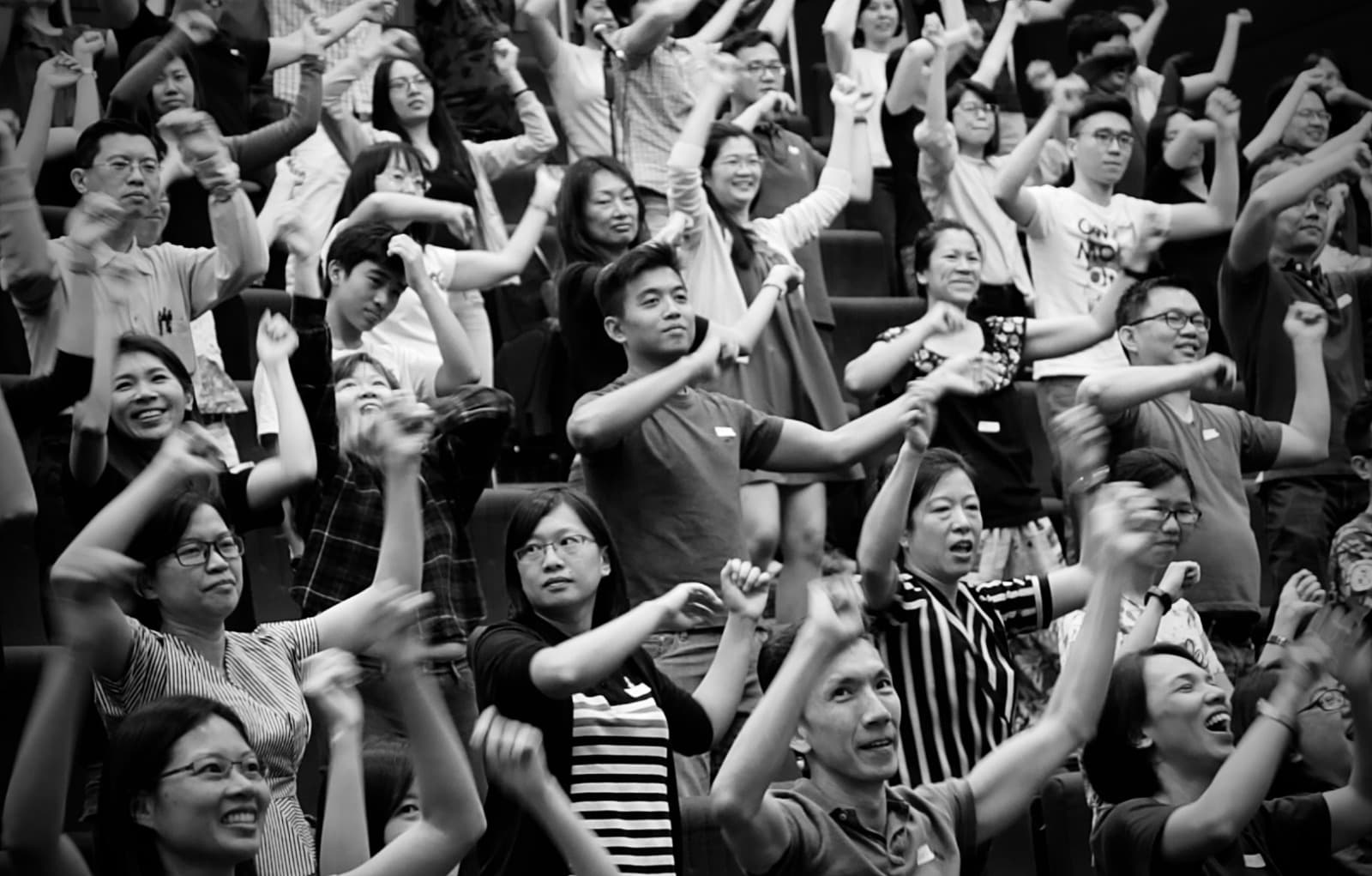 All Gifted students celebrating